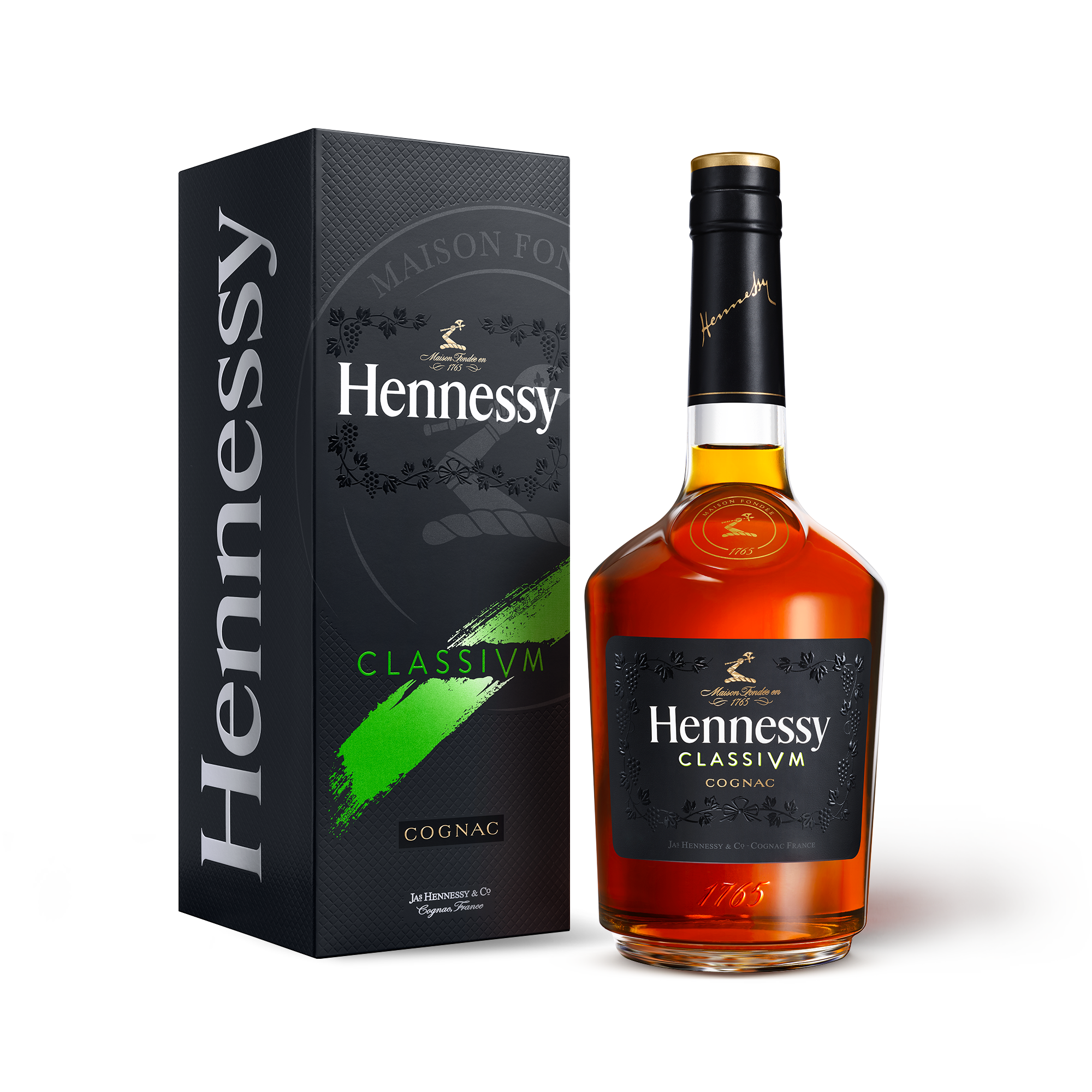 Cognac bottle Hennessy Classivm